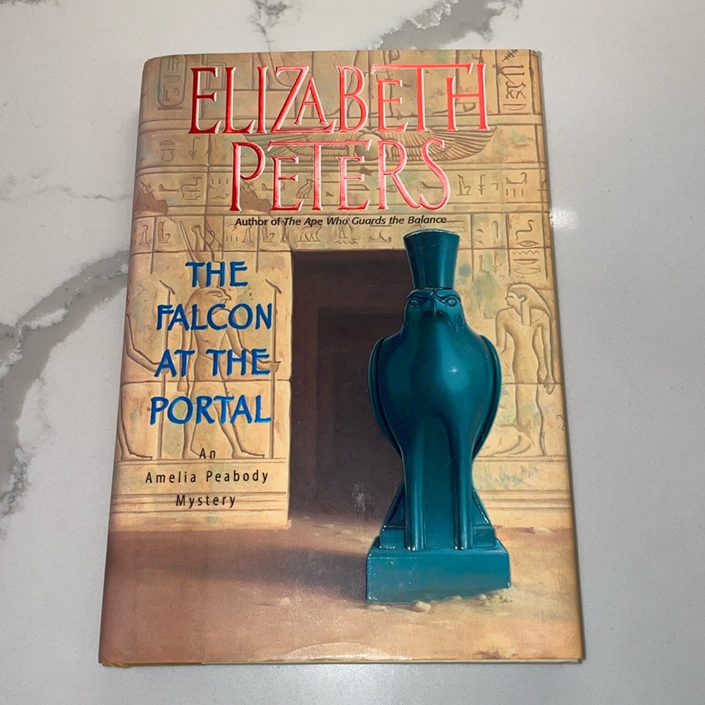The Falcon at the Portal Elizabeth Peters Amelia Peabody mystery Hardcover Book
